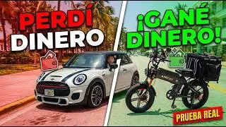 I made a MISTAKE on Uber Eats: CAR vs E-BIKE 🚘⚡️