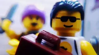 SUITCASE - A Lego Animated Fight Scene