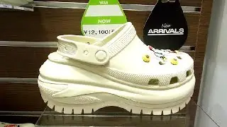 12,000 Yen Platform Crocs in Japan!
