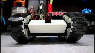 3D Printed Radio-Controlled FPV Racing Tank