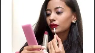 How to Apply Lipstick like a Pro with a Q-Tip for Beginners|In Detail|