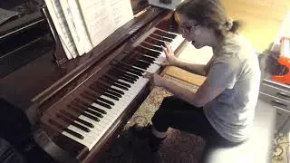 (HD)  Piano Tutorial:  L' Arabesque by Burgmuller, Op. 100 No. 2