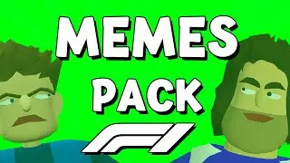 F1 Memes Pack in GREEN SCREEN (You can use it in your videos)