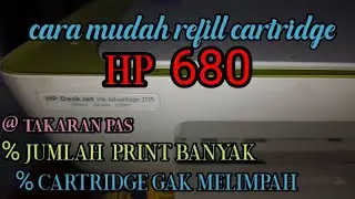 GINI TOH,CARANYA REFILL CARTRIDGE 680 YANG BENAR