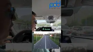 Overtaking through a double solid line means deprivation of your license, and through a single li...