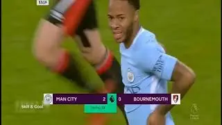Manchester City VS Bournemouth (4-0) - 23/12/2017 All Goals & Highlights HD
