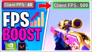 BOOST FPS On ANY PC & FIX FPS DROPS | VALORANT PC OPTIMIZATION GUIDE