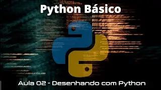Curso de Python - Aula 14 - Como desenhar com Python - Biblioteca Turtle