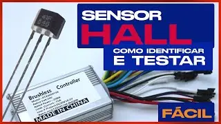 Como identificara e testar sensor hall bike elétrica fácil 2021