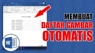 Cara Membuat Daftar Otomatis Sesuai BAB dan Keteranganya