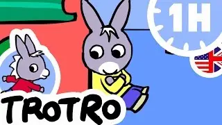 TROTRO ENGLISH - 🎯1 hour - Compilation #04🎮 - Trotro play with his feet