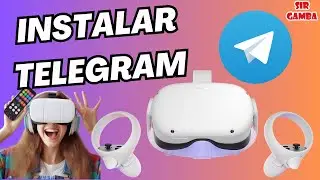⬇️ Put TELEGRAM in META QUEST