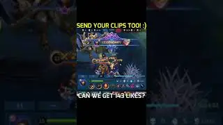 ALDOUS 1v4 SAVAGE 💯🔥 | Mobile Legends
