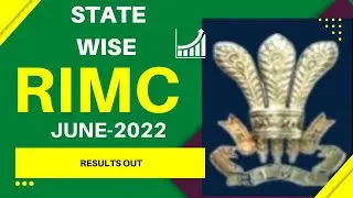 RIMC JUNE 2022 STATE WISE RESULTS OUT