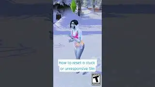 How to reset stuck or unresponsive Sims in The Sims 4 ❄️ 