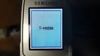 samsung sgh-x490 startup shutdown. t-mobile germany 2005