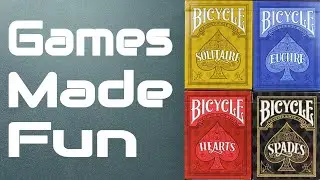 Bicycle Card Game Collection | Spades, Hearts, Euchre, Solitaire