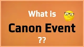 What is a canon event?
