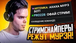 MURZOFIX ОТБИВАЕТСЯ ОТ СТРИМСНАЙПЕРОВ | ВЫСКАЗАЛСЯ ПРО ШАРФА И АНИМЕ