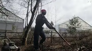 Brush Clearing ASMR (warning: mower abuse!)