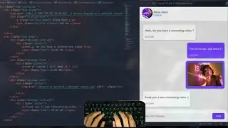 asmr programming - Responsive Modern Chat APP  - no talking