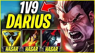GERÇEK 1v9 DARIUS! (TEK BAŞIMA OYUNU NASIL TAŞIDIM?)