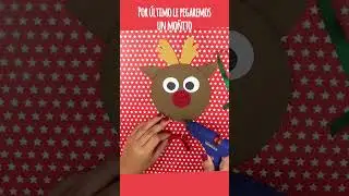 Rodolfo el Reno Navidad - Manualidades con Reciclaje