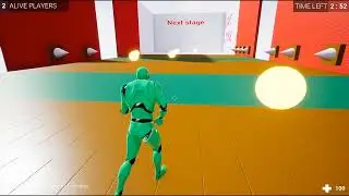 Octopus Royale - Battle Royale with 3 stages. Unreal Engine 4