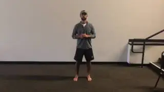 Calf Jump to Lunge Altitude Drop