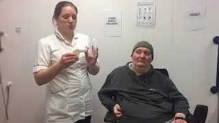 How to measure peak cough flow.