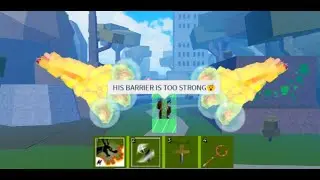 BARRIER MAIN uses the UZOTH FIGHTING STYLE!?!?!? | Blox Fruits Bounty Hunting