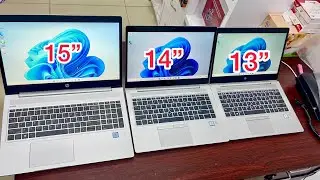How To Identify Different Laptops Screen Sizes and Differences (hp elitebook) 4K 60fpsUHD