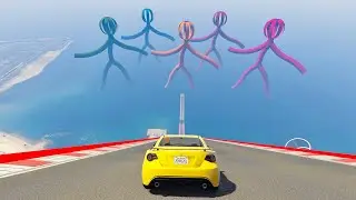 Epic Sky Chase - Outrunning the Giant Guardians - GTA 5