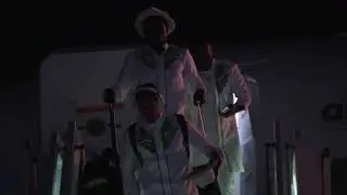 The Nigerian Super Eagles just landed in Russia looking amazing in their traditional wears