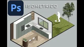 PHOTOSHOP TEXTURIZAR UN ISOMETRICO