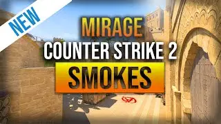CS2 Mirage smokes you must know...