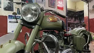 Vintage Royal Enfield classic Bullet 350 Restoration 1960 Model - Part 1