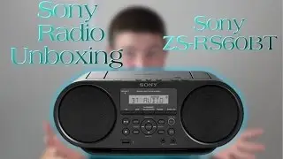 Sony CD/Radio Player Unboxing