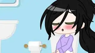 Jane pooping | + with toilet view | Gacha poop