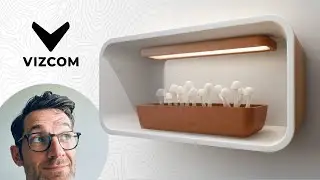 VizcomAI - Mushroom Indoor Planter