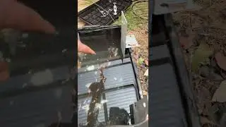 New and improved electrolysis tank. Cleaning rust off magnet fishing finds.