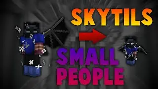How to make yourself small in skyblock