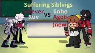 Friday Night Funkin' Suffering Siblings but Selever, Ruv, 