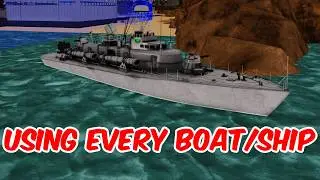 Using EVERY single boat/ship in War Tycoon