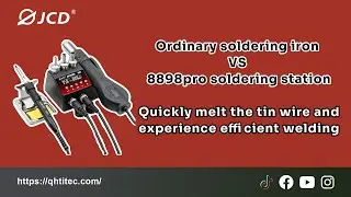 Quickly melt the tin wire and experience efficient welding 丨8898pro sldering station
