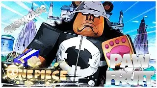 PAW FRUIT SHOWCASE IN A ONE PIECE GAME (ROBLOX)