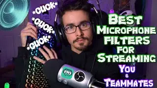 Best Microphone Filters for Streaming | Reduce background background noise from You & Teammates