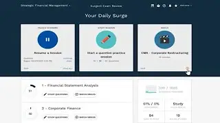 CMA Review Course Demo | Surgent Accounting & Financial Education