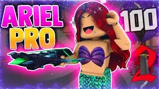 VIREI a ARIEL no Murder Mystery 2! [ROBLOX]