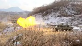 K2 Black Panther Main Battle Tank Live Firing